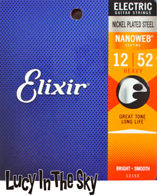 Elixir(エリクサー)エレキ弦NANOWEBHeavy#12152［.012-.052］