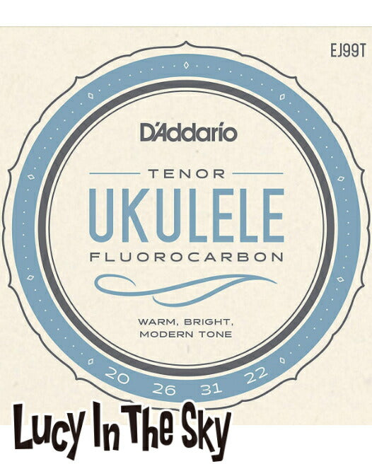 D'Addario（ダダリオ）ウクレレ弦（テナー）#EJ99T［.020-.022］